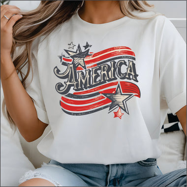 America With Stars