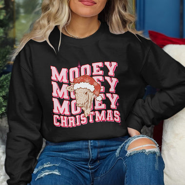 Mooey Christmas DTF Transfer