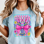 Preppy Bright Lobster DTF Transfer