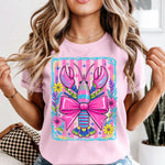 Preppy Bright Lobster DTF Transfer