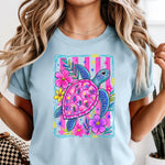 Preppy Bright Turtle DTF Transfer