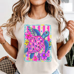 Preppy Bright Turtle DTF Transfer