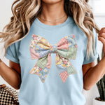 Patchwork Bow DTF Transfer