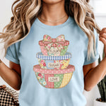 Patchwork Bowls DTF Transfer