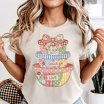 Patchwork Bowls DTF Transfer