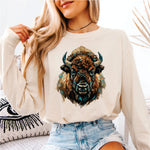 Brushstroke Painted Buffalo