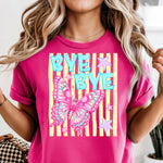 Preppy Bye Bye Butterfly DTF Transfer