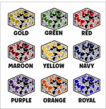 Custom Camo Mascot DTF Transfer