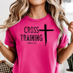 Cross Training Black DTF Transfer