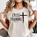 Cross Training Black DTF Transfer