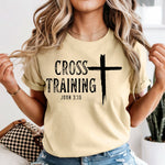 Cross Training Black DTF Transfer