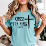 Cross Training Black DTF Transfer