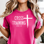 Cross Training White DTF Transfer