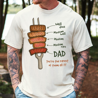 Dad You're the Rarest of them All DTF Transfer