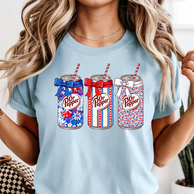All American Dr. Pepper DTF Transfer