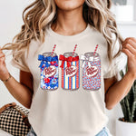 All American Dr. Pepper DTF Transfer
