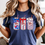 All American Dr. Pepper DTF Transfer