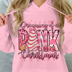 I'm Dreaming of a Pink Christmas DTF Transfer