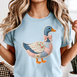 Patchwork Duck DTF Transfer