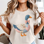 Patchwork Duck DTF Transfer