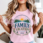 Family Vacation DTF Transfer