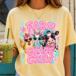 Farm Chaos Crew DTF Transfer