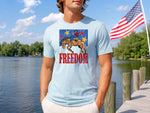 Freedom Bucking Bronco DTF Transfer