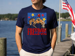 Freedom Bucking Bronco DTF Transfer