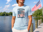 Freedom Rings Louder in a Small Town DTF Transfer