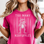 Too Many Frogkerfuffle DTF Transfer