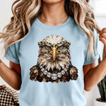 Glam Bald Eagle DTF Transfer