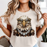 Glam Bald Eagle DTF Transfer
