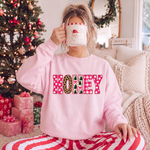 HONEY Pink Cheetah Christmas DTF Transfer