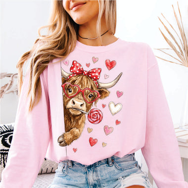 Valentine Cow side design