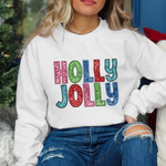 Holly Jolly  DTF Transfer