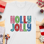 Holly Jolly  DTF Transfer