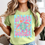 Preppy Waves and Wonder Turtle DTF Transfer