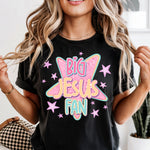 Big Jesus Fan DTF Transfer