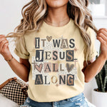 It Was Jesus All Alone DTF Transfer