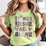 It Was Jesus All Alone DTF Transfer