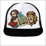 Jesus is King Cluster Faux Embroidery DTF Hat Patch