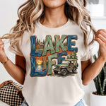 Lake Life with Jeep DTF Transfer