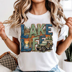 Lake Life with Jeep DTF Transfer