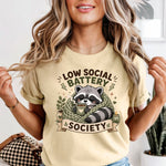 Low Social Battery Society DTF Transfer