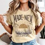 Made New in Christ DTF Transfer