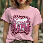 Blessed Mama Leopard DTF Transfer