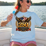 Golden 250 with Eagle DTF Transfer