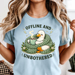 Offline and Unbothered DTF Transfer