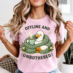 Offline and Unbothered DTF Transfer