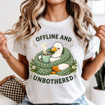 Offline and Unbothered DTF Transfer